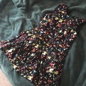 Colorful pleated GAP dress!